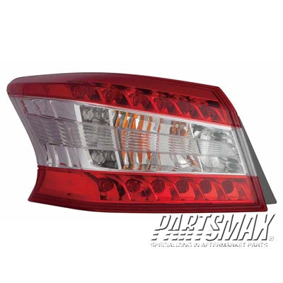 2120 | 2013-2015 NISSAN SENTRA RT Taillamp assy outer | NI2805100|265503SG0A