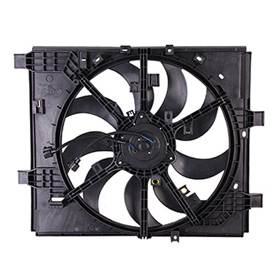 2880 | 2015-2016 NISSAN JUKE Radiator cooling fan assy S|SL|SV|NISMO; Motor/Blade/Shroud Assy; see notes | NI3115153|214833YM0A-PFM