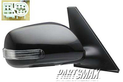 1710 | 2008-2015 SCION xB RT Mirror outside rear view | SC1321103|8791012D50
