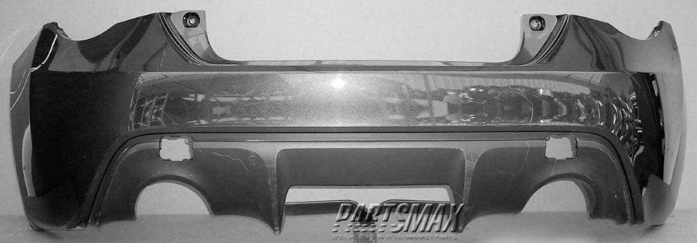 1100 | 2013-2020 SUBARU BRZ Rear bumper cover w/Textured Lower; prime | SU1100170|57704CA011