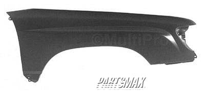 1241 | 1999-2000 SUBARU FORESTER RT Front fender assy base model/L; w/o antenna hole | SU1241116|57120FC060