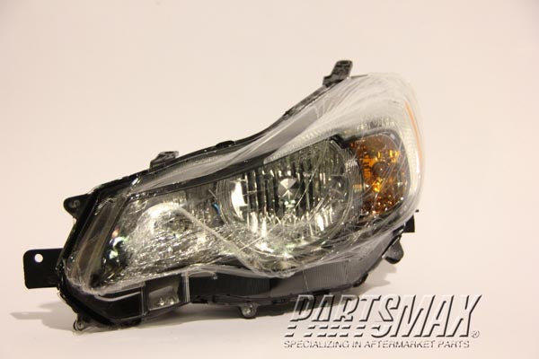 2502 | 2012-2013 SUBARU IMPREZA LT Headlamp assy composite | SU2502140|84001FJ090
