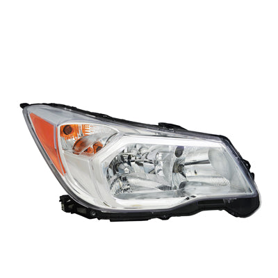 2502 | 2014-2016 SUBARU FORESTER LT Headlamp assy composite 2.5L; Halogen; Chrome Bezel | SU2502145|84001SG091