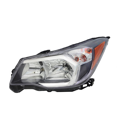 2502 | 2014-2016 SUBARU FORESTER LT Headlamp assy composite 2.0L; Halogen; Gray Bezel | SU2502146|84001SG111