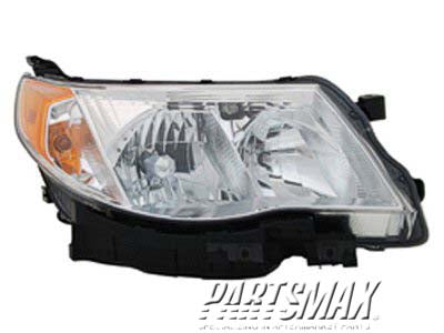 1160 | 2009-2013 SUBARU FORESTER RT Headlamp assy composite Halogen | SU2503132|84001SC061