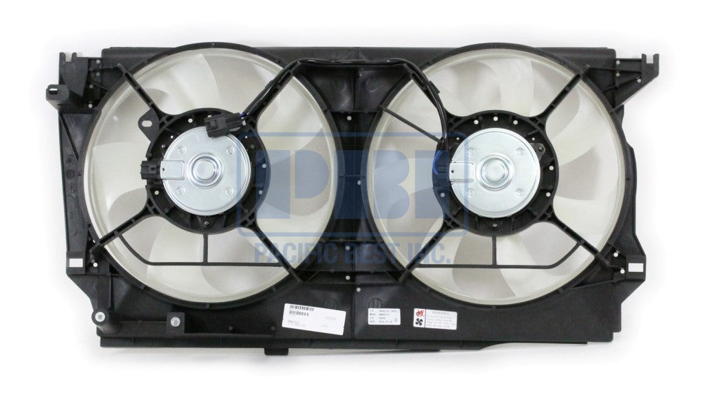 3115 | 2013-2015 SUBARU BRZ Radiator cooling fan assy Motor/Blade/Shroud Dual Fan Assy; see notes | SU3115130|45122CA000-PFM