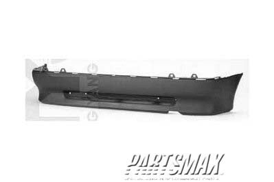 1100 | 1989-1991 SUZUKI SWIFT Rear bumper cover 2dr hatchback/4dr hatchback; GA/GL/GLX/GS; lower | SZ1100106|7181260BV05PK