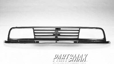 1200 | 1989-1995 SUZUKI SIDEKICK Grille assy 2dr SUV; black - paint to match | SZ1200104|7211160A30