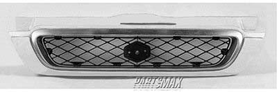 1200 | 1998-1998 SUZUKI ESTEEM Grille assy bright & black | SZ1200115|7211264G00Z09