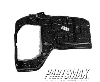 1221 | 1998-2001 SUZUKI SWIFT Headlamp mounting panel right side | SZ1221102|5811150G01