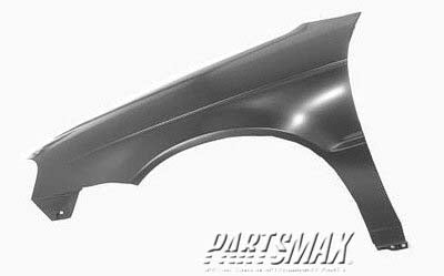 1240 | 1999-2002 SUZUKI ESTEEM LT Front fender assy w/o side lamp hole; USA market | SZ1240113|5771165G20