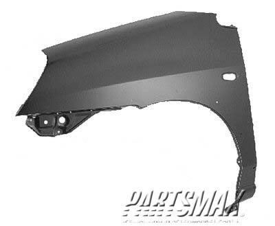 1240 | 2002-2003 SUZUKI AERIO LT Front fender assy w/side molding hole | SZ1240115|5770054821