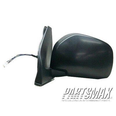 1320 | 2002-2006 SUZUKI XL-7 LT Mirror outside rear view Heated; From VIN 24115802; Black | SZ1320117|8470266D525PK