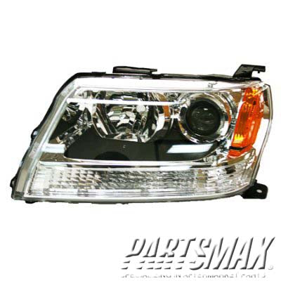 1171 | 2006-2008 SUZUKI GRAND VITARA LT Headlamp lens/housing all | SZ2518104|3532065J01