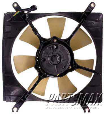 3115 | 2002-2004 SUZUKI AERIO Radiator cooling fan assy includes motor/blade/shroud | SZ3115104|SZ3115104