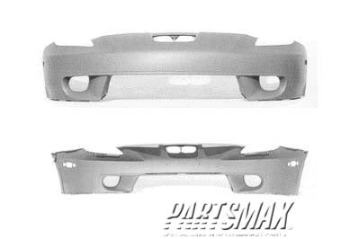 1000 | 2000-2001 TOYOTA CELICA Front bumper cover prime | TO1000208|5211920943