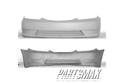 1000 | 2005-2006 TOYOTA CAMRY Front bumper cover USA built; w/o fog lamp;; prime | TO1000284|5211906909