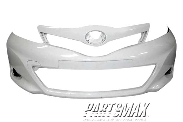 1000 | 2012-2014 TOYOTA YARIS Front bumper cover L|LE; H/B | TO1000381|5211952965