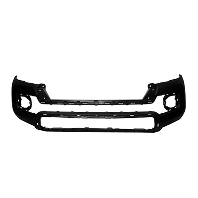 1000 | 2016-2021 TOYOTA TACOMA Front bumper cover w/Fender Flare Holes; Textured Black | TO1000414|5211904907