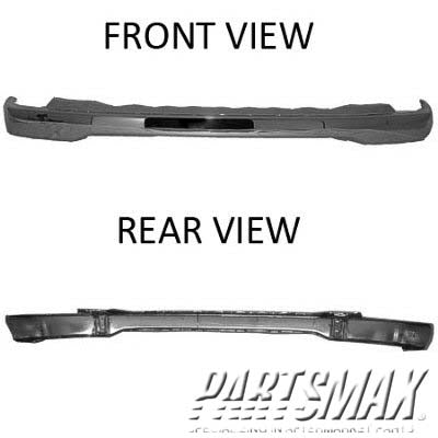 260 | 2001-2004 TOYOTA TACOMA Front bumper face bar bright | TO1002174|52101AD030