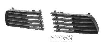 1038 | 2004-2009 TOYOTA PRIUS LT Front bumper insert w/o Fog Lamps | TO1038119|5311347020