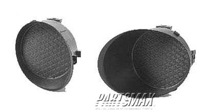 1038 | 2005-2008 TOYOTA MATRIX LT Front bumper insert Fog Lamp Hole Cover; Outer Hole | TO1038121|5212802210