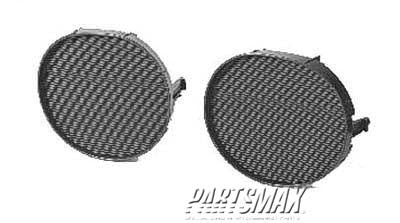 530 | 2005-2008 TOYOTA MATRIX RT Front bumper insert Fog Lamp Hole Cover; Outer Hole | TO1039121|5212702180