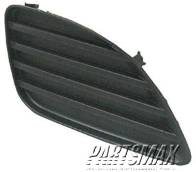 1039 | 2010-2011 TOYOTA CAMRY RT Front bumper insert Fog Lamp Hole Cover; w/o Fog Lamps | TO1039130|5212706140