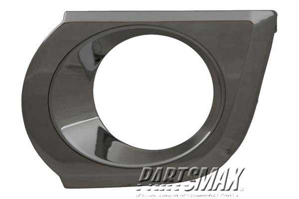 1039 | 2010-2013 TOYOTA 4RUNNER RT Front bumper insert Fog Lamp Cover; w/Appearance Pkg | TO1039134|5212735070