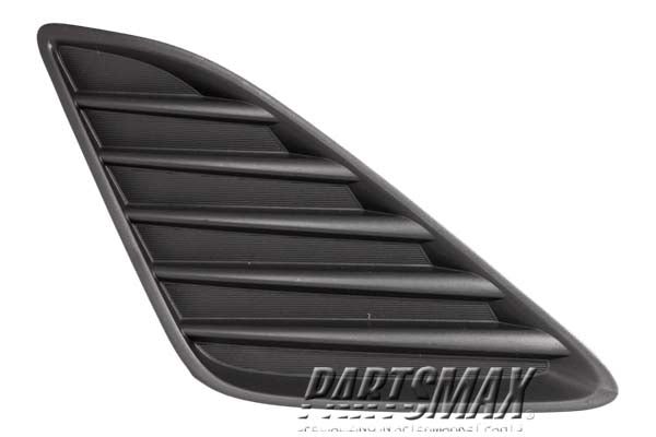 1039 | 2012-2014 TOYOTA CAMRY RT Front bumper insert HYBRID; Fog Lamp Opening Cover; w/o Fog Lamps | TO1039147|5212706260