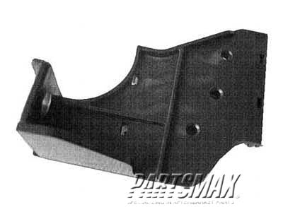 1042 | 1998-2000 TOYOTA TACOMA LT Front bumper cover support 2WD; Prerunner; side support | TO1042104|5211635070