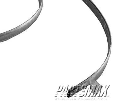 1044 | 2000-2002 TOYOTA AVALON Front bumper molding adhesive type; plastic | TO1044102|52711AC040