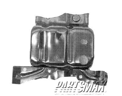 1066 | 2000-2002 TOYOTA ECHO LT Front bumper bracket mounting arm | TO1066128|5214052011