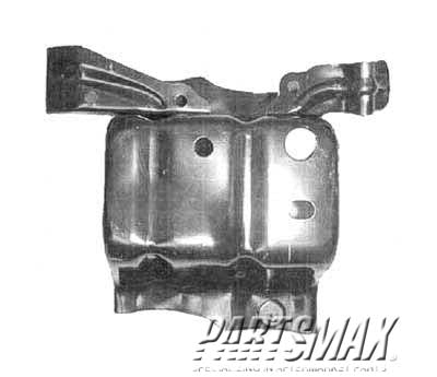 1067 | 2000-2002 TOYOTA ECHO RT Front bumper bracket mounting arm | TO1067128|5213052011