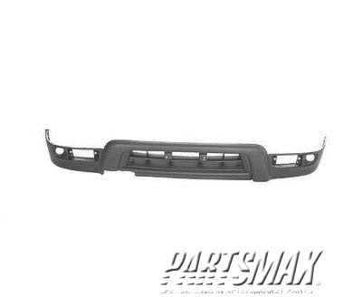 830 | 1999-2002 TOYOTA 4RUNNER Front bumper valance base/SR5; w/o fender flare; paint to match | TO1095182|5391135911