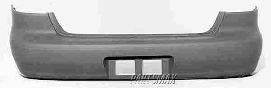 1100 | 1998-2002 TOYOTA COROLLA Rear bumper cover prime | TO1100185|5215902903