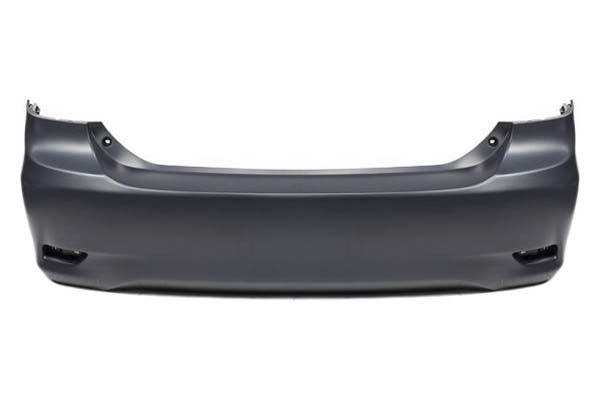 1100 | 2011-2013 TOYOTA COROLLA Rear bumper cover BASE|CE|LE; Canada Built; prime | TO1100287|5215902977