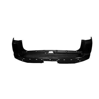2430 | 2014-2021 TOYOTA 4RUNNER Rear bumper cover TRAIL|TRAIL PREMIUM; w/o Chrome Trim; w/Center Cover; prime | TO1100313|5215935923