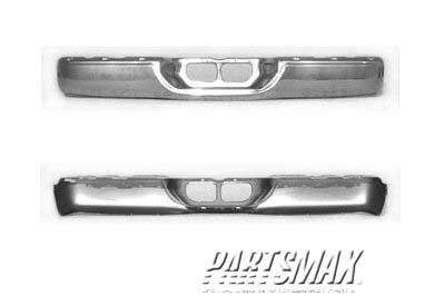 1102 | 2000-2006 TOYOTA TUNDRA Rear bumper face bar w/standard bed; bright | TO1102229|521510C021
