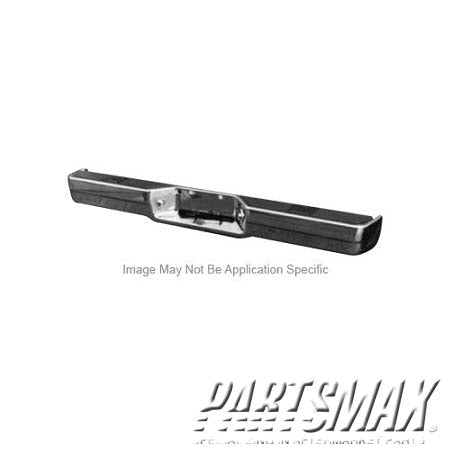 1103 | 1996-1998 TOYOTA 4RUNNER Rear bumper assembly step bumper; black; complete assy; w/o extensions | TO1103104|TO1103104