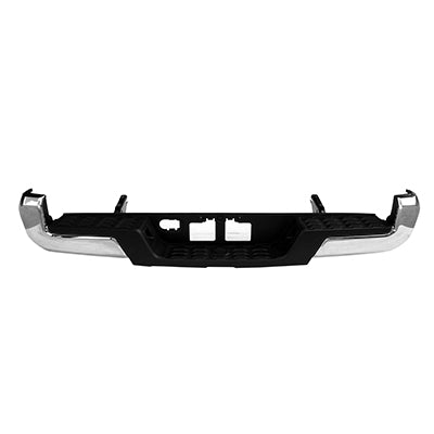 2450 | 2016-2019 TOYOTA TACOMA Rear bumper assembly w/o Towing Hitch; w/o Parking Assist; Chrome; see notes | TO1103126|5215904030-PFM