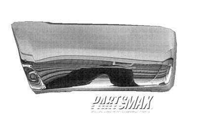 1104 | 1996-1998 TOYOTA 4RUNNER LT Rear bumper extension outer Limited; except 40th Anniversary; bright | TO1104103|5210735071