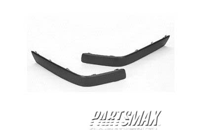 1159 | 1995-1997 TOYOTA TERCEL RT Rear bumper impact strip all | TO1159101|5275216020