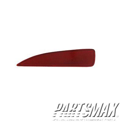 2800 | 2012-2014 TOYOTA YARIS RT Rear bumper reflector L|LE; H/B | TO1185103|5216352100