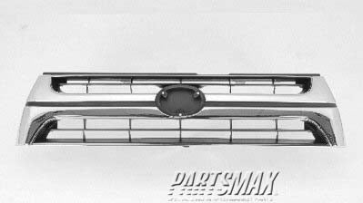 860 | 2001-2002 TOYOTA 4RUNNER Grille assy bright & black | TO1200241|5311135400