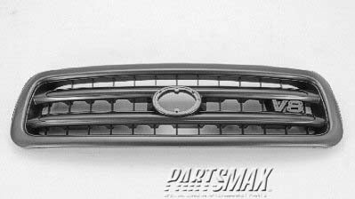 1200 | 2001-2004 TOYOTA SEQUOIA Grille assy SR5; dark gray - paint to match | TO1200242|531000C030E0