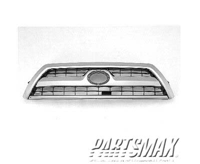 1200 | 2006-2009 TOYOTA 4RUNNER Grille assy SPORT; w/o Urban Runner Pkg; PTM | TO1200298|5310035A53C0