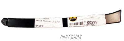 1214 | 2003-2005 TOYOTA 4RUNNER LT Grille molding lower grille filler; prime | TO1214101|5251335080