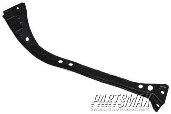 1040 | 2012-2017 TOYOTA PRIUS c Header panel bracket RH; Upper Tie Bar Side Support | TO1222101|5320252230