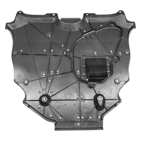 1228 | 2018-2021 TOYOTA CAMRY Lower engine cover HYBRID; North America Built; MAT: PP/Injection; OEM: PE/Blow Molding; Assy | TO1228232|5142006010-PFM